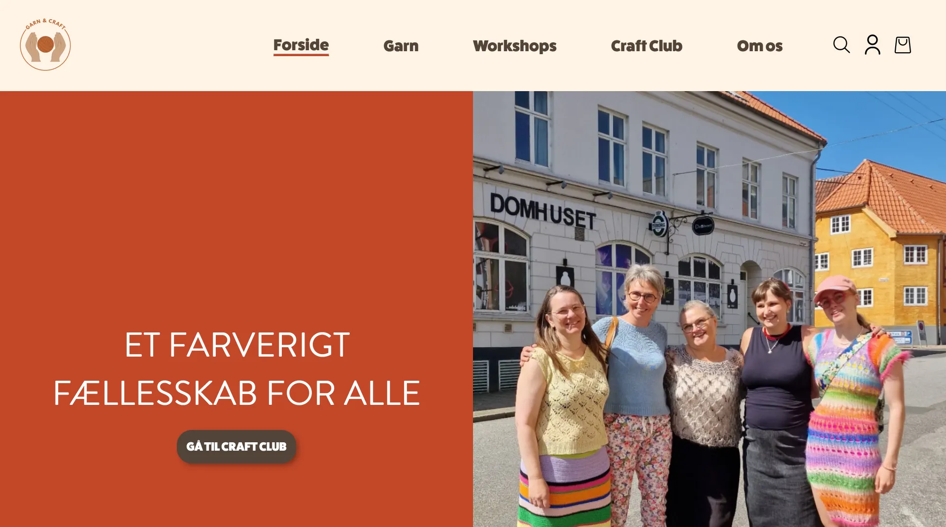 Garn and Craft website project